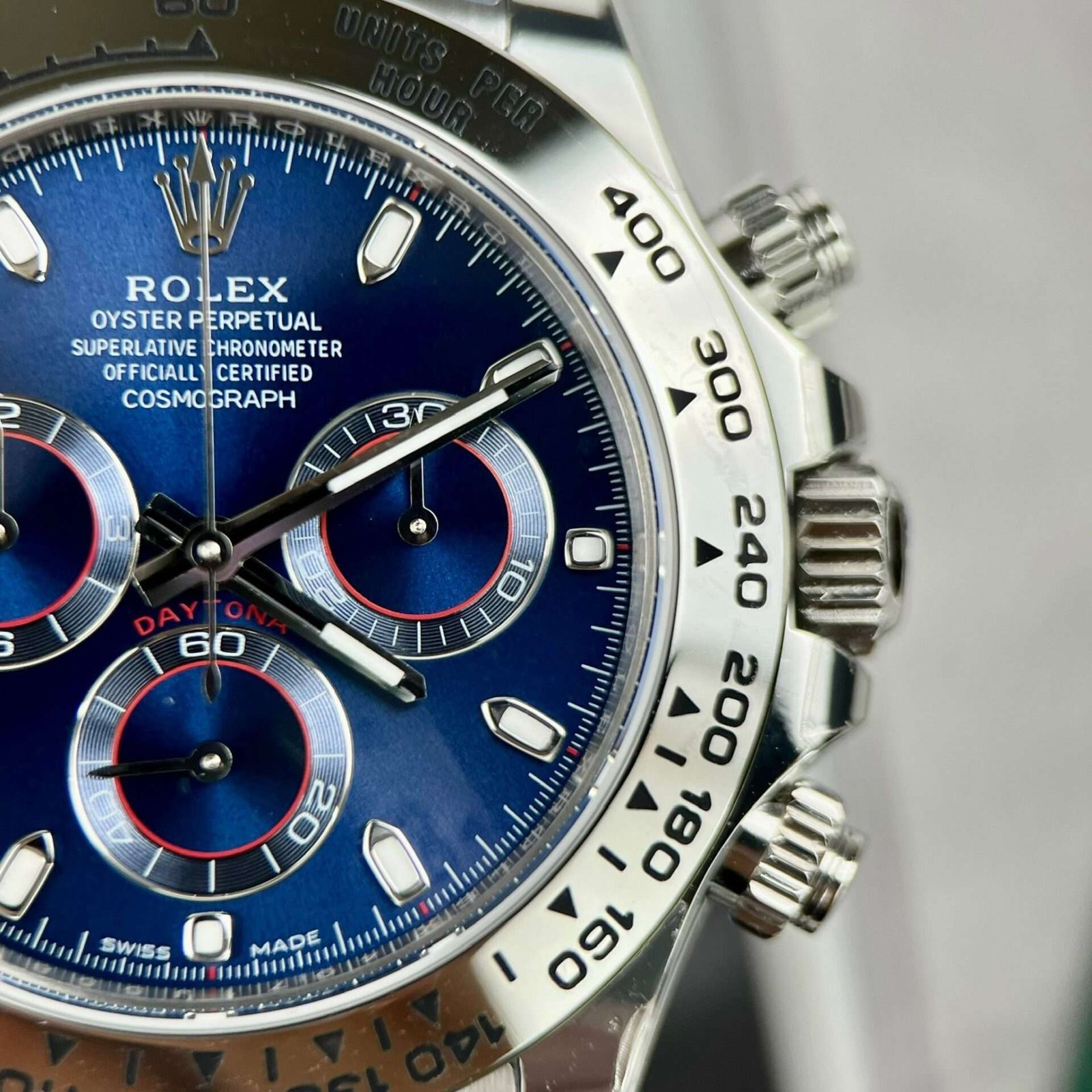 Rolex Cosmograph Daytona 116509 Blue Dial 40mm Super Clone Watch